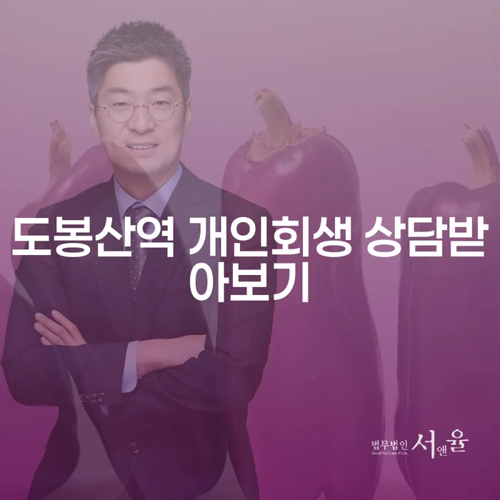 도봉산역 개인회생 상담받아보기